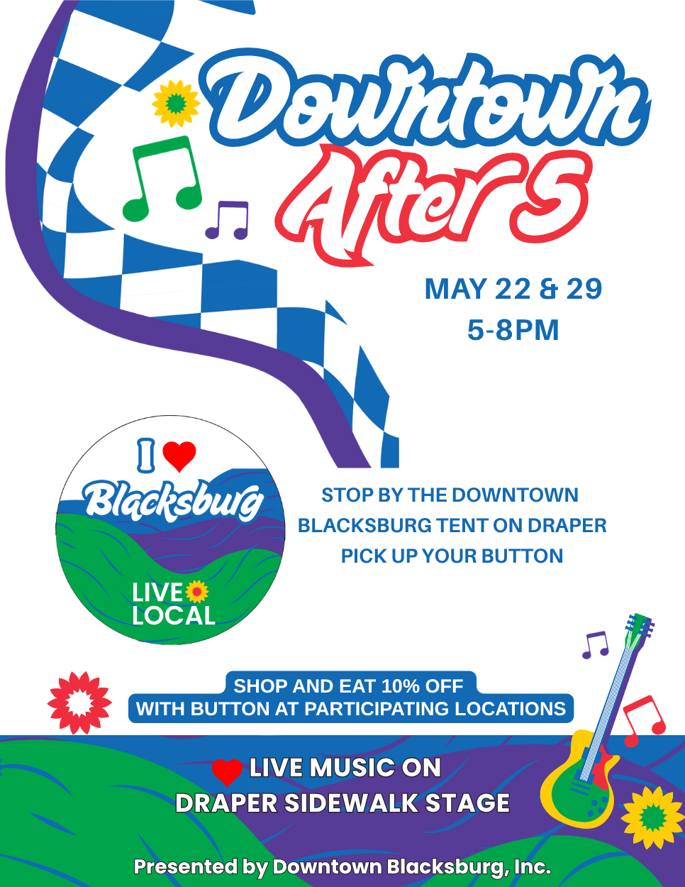 Downtown After 5 poster final 1