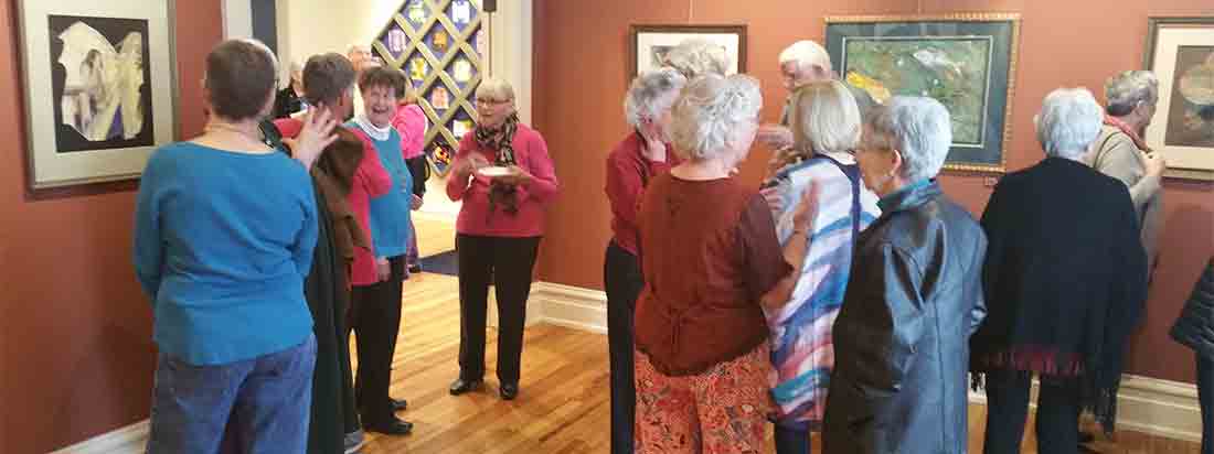 art galleries